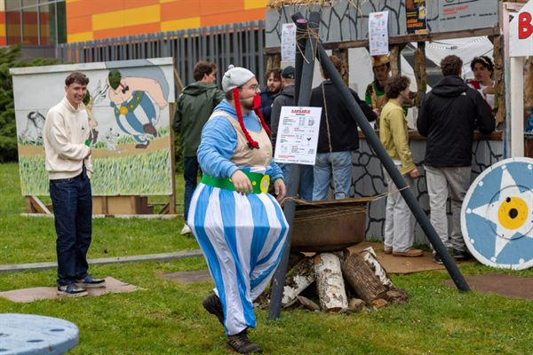 Ambiance festive au bar régional